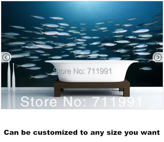 Free shipping custom 3D large murals sofa aisle bedroom background wallpaper Fish School Wall Mural wallpaper
Free shipping custom 3D large murals sofa aisle bedroom background wallpaper Fish School Wall Mural wallpaper
