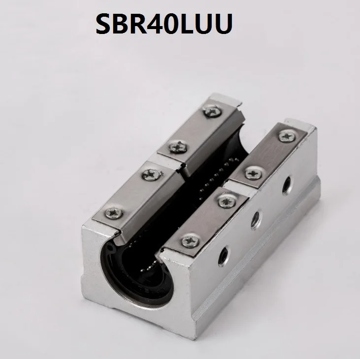 1pcs SBR40LUU/SME40LUU Open Type Linear Ball Motion Bearing Sliding Block for SBR30 30mm linear guide rail
1pcs SBR40LUU/SME40LUU Open Type Linear Ball Motion Bearing Sliding Block for SBR30 30mm linear guide rail