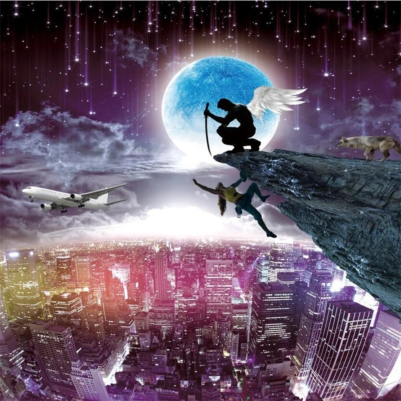 wellyu Angels to rescue the city under the stars of the creative HD TV wall custom large mural wallpaper papel de parede
wellyu Angels to rescue the city under the stars of the creative HD TV wall custom large mural wallpaper papel de parede