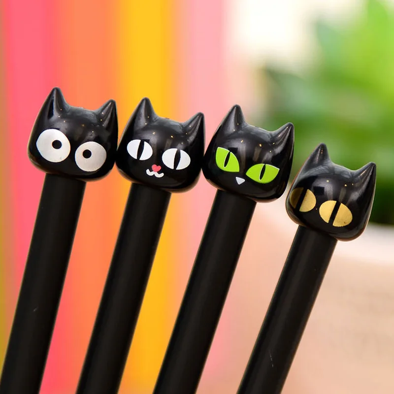 100Pcs Korean Creative Stationery Black Cat Black Neutral Pen Cartoon Water Pens
100Pcs Korean Creative Stationery Black Cat Black Neutral Pen Cartoon Water Pens