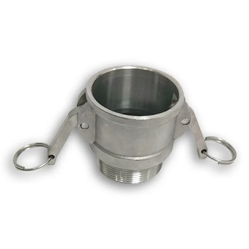 1pcs 2" BSP male Thread 304 Stainless Steel Type B Socket Camlock Fitting Cam and Groove Coupler
1pcs 2" BSP male Thread 304 Stainless Steel Type B Socket Camlock Fitting Cam and Groove Coupler