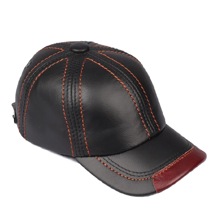 Autumn and winter high quality cowhide cap baseball cap male genuine leather hat male cap for man casual cap
Autumn and winter high quality cowhide cap baseball cap male genuine leather hat male cap for man casual cap