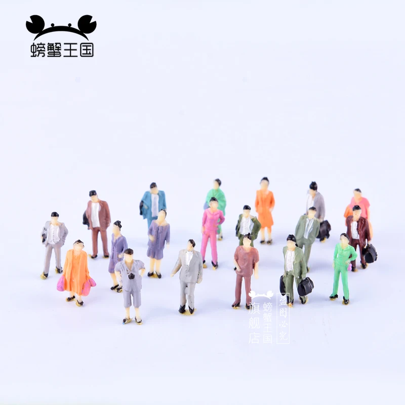 100pcs 1:87 Scale Miniature People Figurine Craft Human Statue Garden Figure Outdoor Scenery Accessories HO scale Railway Layout
100pcs 1:87 Scale Miniature People Figurine Craft Human Statue Garden Figure Outdoor Scenery Accessories HO scale Railway Layout