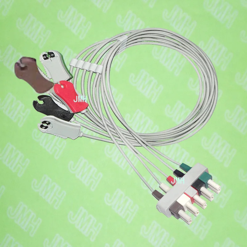 Совместим с Philips (HP) M1623A, ECG safty leadwires set, 5 свинцовых проводов с защелкой, IEC или AHA.
Совместим с Philips (HP) M1623A, ECG safty leadwires set, 5 свинцовых проводов с защелкой, IEC или AHA.