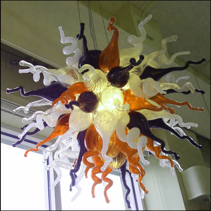 Mini Size Art Glass Chandelier Lighting Hotel European Style Chihuly Pendant Lighting
Mini Size Art Glass Chandelier Lighting Hotel European Style Chihuly Pendant Lighting