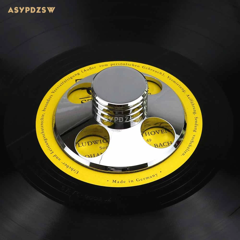 HIFI Silver alloy LP Vinyl Turntable disc stabilizer Record Weight/Record Clamp
HIFI Silver alloy LP Vinyl Turntable disc stabilizer Record Weight/Record Clamp