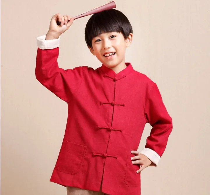 Boy Chinese Shirt Children Blouse Spring Tang Kung fu Kids Tops Blouse Vintage Jacket
Boy Chinese Shirt Children Blouse Spring Tang Kung fu Kids Tops Blouse Vintage Jacket