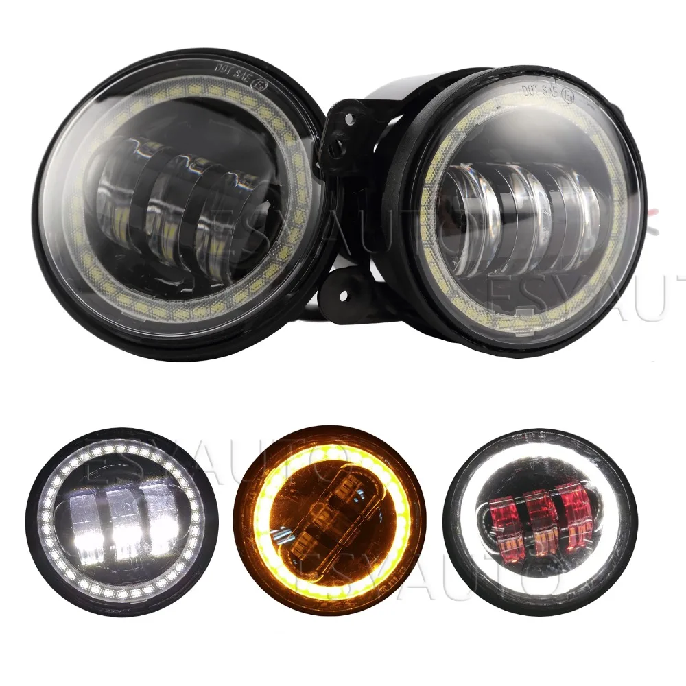 Promotion 1 Pair 4.5"Round red evil+eye yellow angel eye 30W LED Fog Lamp Light for Motorcycle
Promotion 1 Pair 4.5"Round red evil+eye yellow angel eye 30W LED Fog Lamp Light for Motorcycle
