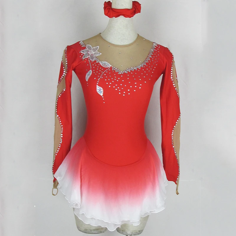 Customized Figure Skating Dress Costume Ice Skating Skirt Gymnastics Red Color Adult Girl Show Performance Competition Clothing
Customized Figure Skating Dress Costume Ice Skating Skirt Gymnastics Red Color Adult Girl Show Performance Competition Clothing