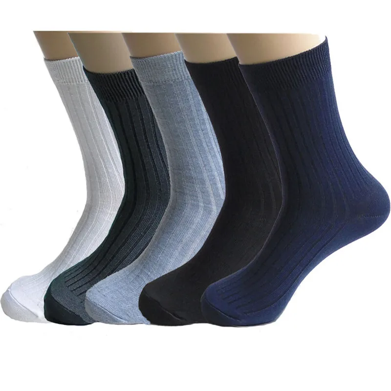 Facre 10PCS=5 Pairs High Quality Men Socks Cotton & Bamboo Fiber Classic Business Men's Socks Deodorant Dress Socks
Facre 10PCS=5 Pairs High Quality Men Socks Cotton & Bamboo Fiber Classic Business Men's Socks Deodorant Dress Socks