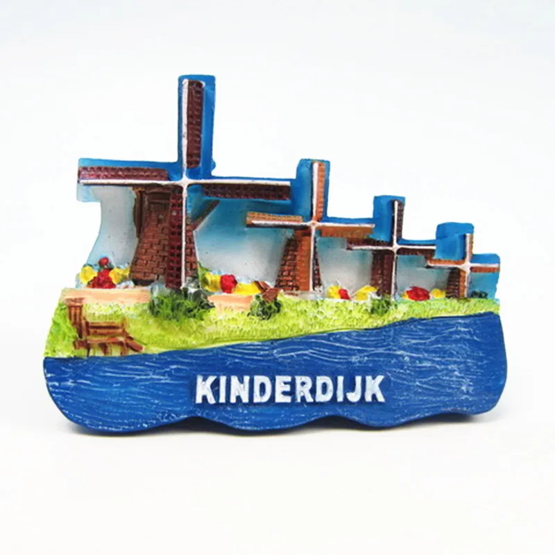 Netherlands Mills of Kinderdijk-Elshout 3D Windmill Fridge Magnets Holland Tourism Souvenirs Home Decoration
Netherlands Mills of Kinderdijk-Elshout 3D Windmill Fridge Magnets Holland Tourism Souvenirs Home Decoration