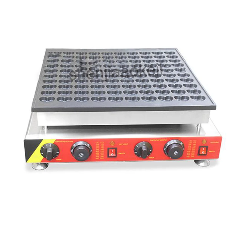 Commercial Non-stick waffle Machine Stainless Steel 100-hole Electric heart-shaped Waffle maker Pancake Cookies equipment 220V
Commercial Non-stick waffle Machine Stainless Steel 100-hole Electric heart-shaped Waffle maker Pancake Cookies equipment 220V