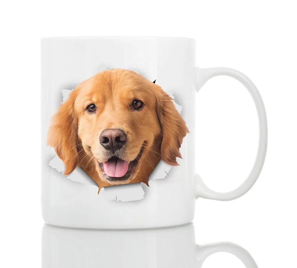 Golden Retriever Dog Mug Ceramic 11oz Funny Coffee Mug |Perfect Dog Lover Gift | Cute Novelty Coffee Mug Present Great Birthday
Golden Retriever Dog Mug Ceramic 11oz Funny Coffee Mug |Perfect Dog Lover Gift | Cute Novelty Coffee Mug Present Great Birthday