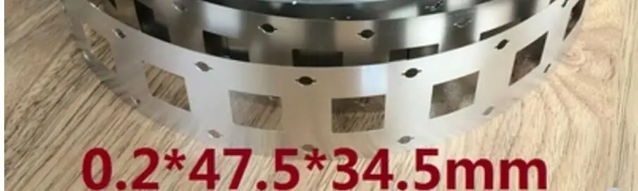 2 м/лот 0,2*47,5*34,5 мм никелированная стальная лента для сварки аккумуляторов 32650 2P
2 м/лот 0,2*47,5*34,5 мм никелированная стальная лента для сварки аккумуляторов 32650 2P