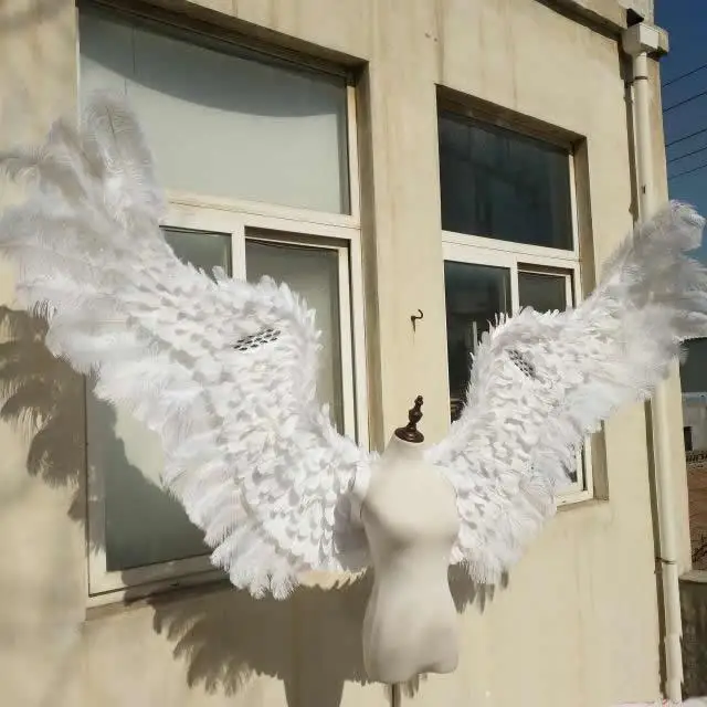 NEW large size white Angel wings fit for stage show photography Underwear show wedding Cosplay game feather props EMS free shipp
NEW large size white Angel wings fit for stage show photography Underwear show wedding Cosplay game feather props EMS free shipp