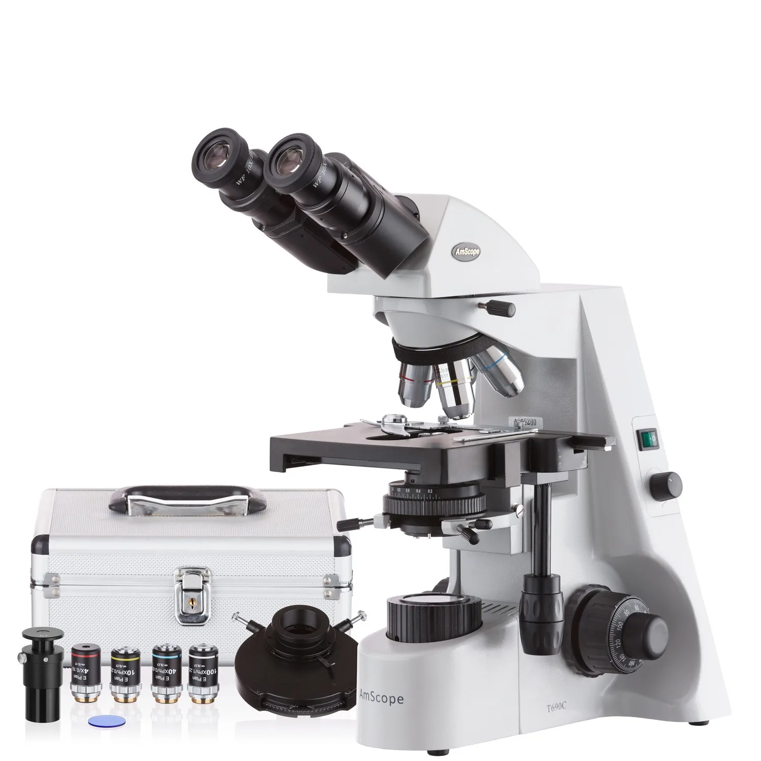 Комбинированный микроскоп AmScope 40X-2500X, профессиональный, Infinity Plan, фазовый контраст, Колер, B690C-PL-PCT200INF
Комбинированный микроскоп AmScope 40X-2500X, профессиональный, Infinity Plan, фазовый контраст, Колер, B690C-PL-PCT200INF