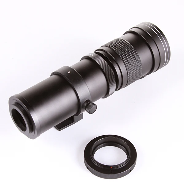FOTGA 420-800mm F/8.3-16 Zoom Telephoto Lens+T2 To AF Adapter for Canon Sony A900 A850 A350 Nikon Olympus Pentax Fuji
FOTGA 420-800mm F/8.3-16 Zoom Telephoto Lens+T2 To AF Adapter for Canon Sony A900 A850 A350 Nikon Olympus Pentax Fuji