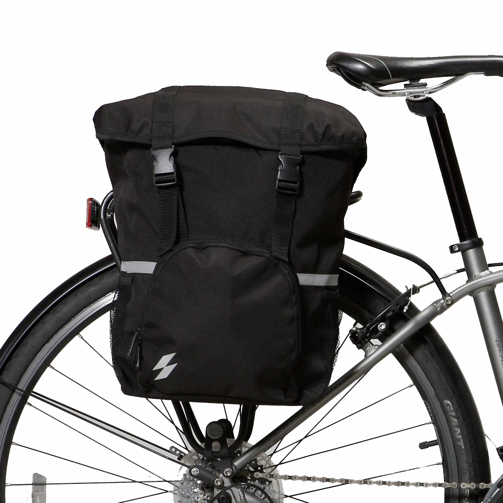 Roswheel Sahoo Series 14891-A-SA Bike Tail Rear Seat Trunk Bag Bicycle Saddle Bag Rack Side Panniers Pouch 15L
Roswheel Sahoo Series 14891-A-SA Bike Tail Rear Seat Trunk Bag Bicycle Saddle Bag Rack Side Panniers Pouch 15L