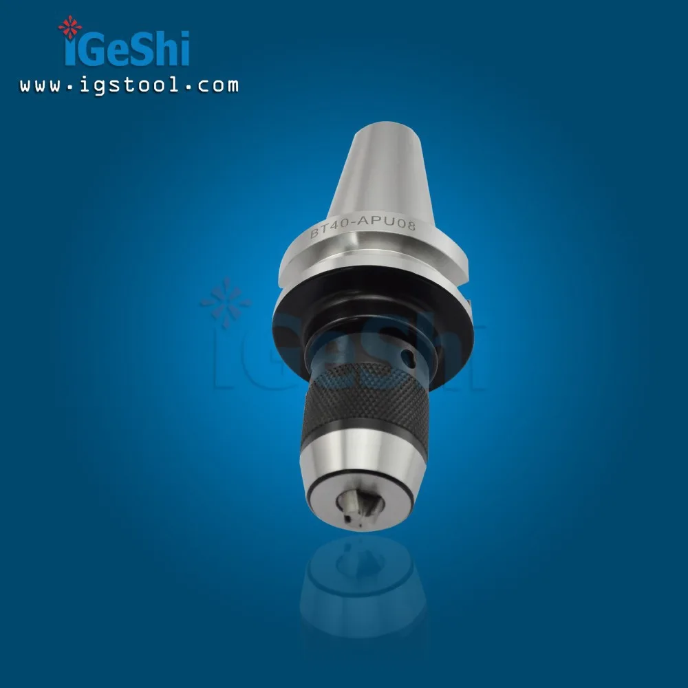 BT30 APU08 Integrated keyless self tight Drill chuck for milling lathe Range:1-08mm
BT30 APU08 Integrated keyless self tight Drill chuck for milling lathe Range:1-08mm