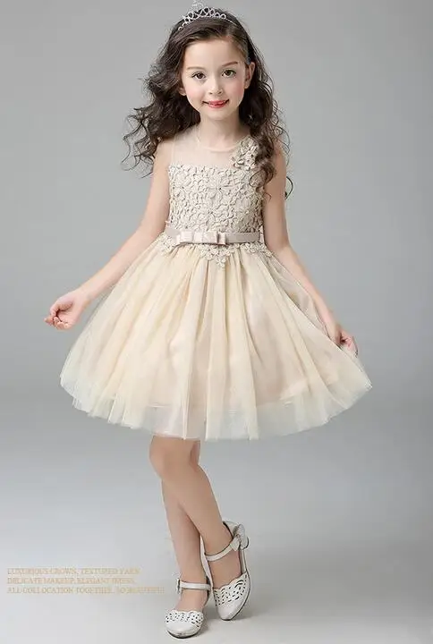 Champagne Lace Evening Gown Flower Wedding Princess Dress Girls Children Clothing Kids Dresses for Girl Clothes Tutu Party Dress
Champagne Lace Evening Gown Flower Wedding Princess Dress Girls Children Clothing Kids Dresses for Girl Clothes Tutu Party Dress