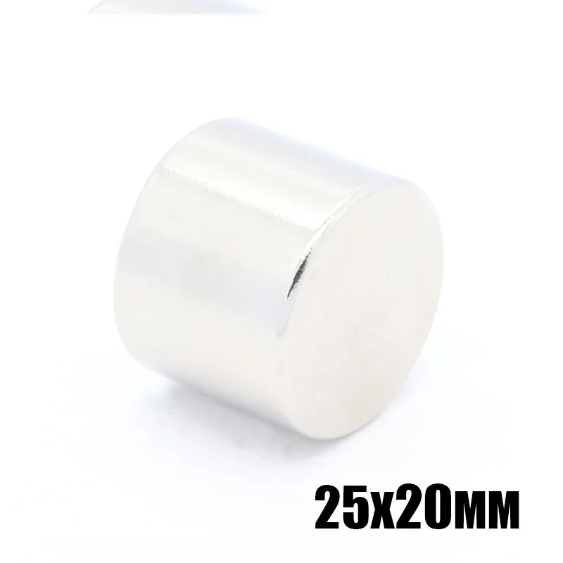 2Pcs 25x20mm Round Strong Neodymium Rare Earth Magnet Nickel Coating 25x20 Art Craft Connection powerful magnetic magnet
2Pcs 25x20mm Round Strong Neodymium Rare Earth Magnet Nickel Coating 25x20 Art Craft Connection powerful magnetic magnet