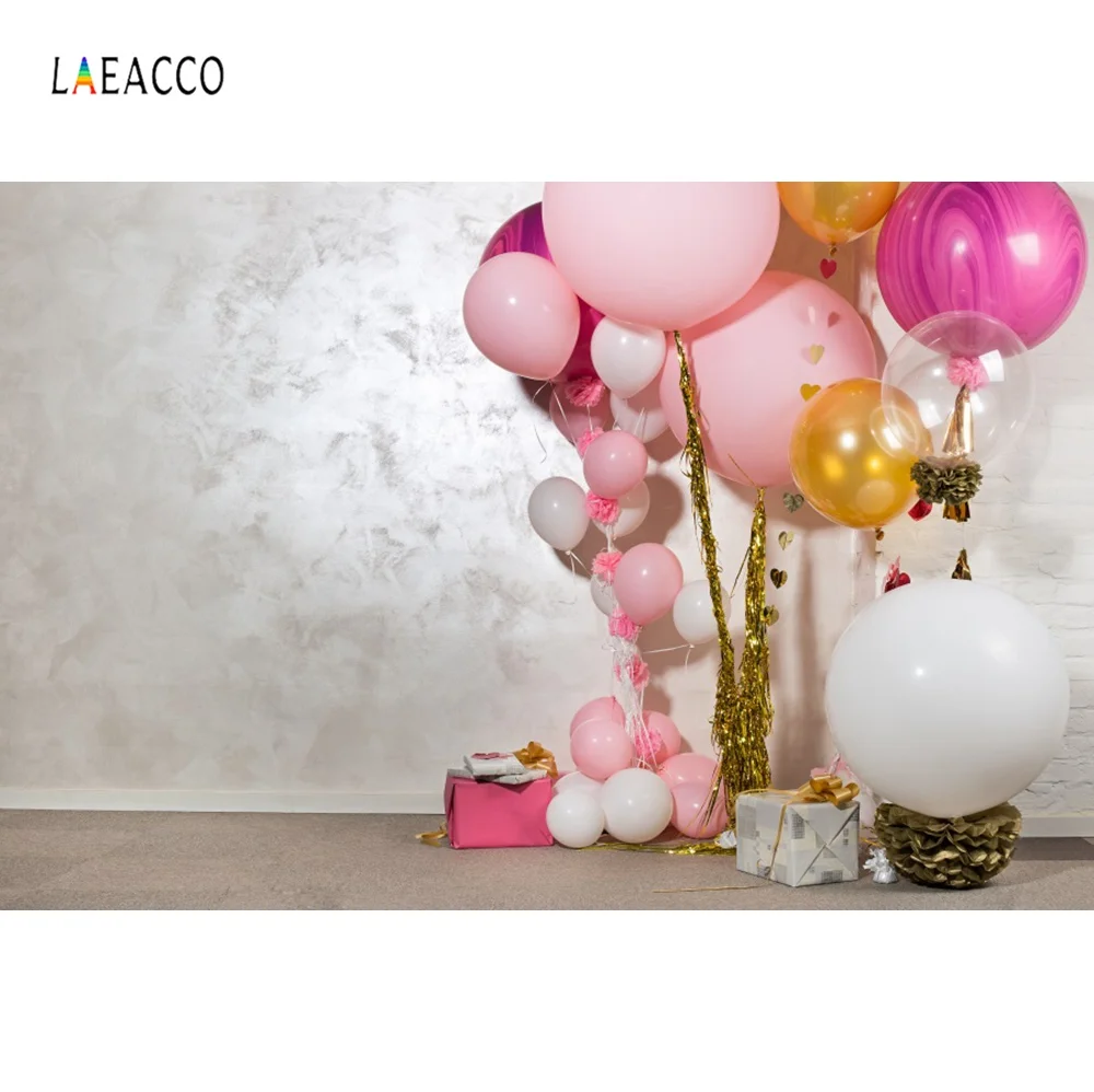 Laeacco Baby Birthday Backgrounds For Photography Pink Balloons Cake Gift Cement Wall Party Child Photo Backdrops Photo Studio
Laeacco Baby Birthday Backgrounds For Photography Pink Balloons Cake Gift Cement Wall Party Child Photo Backdrops Photo Studio