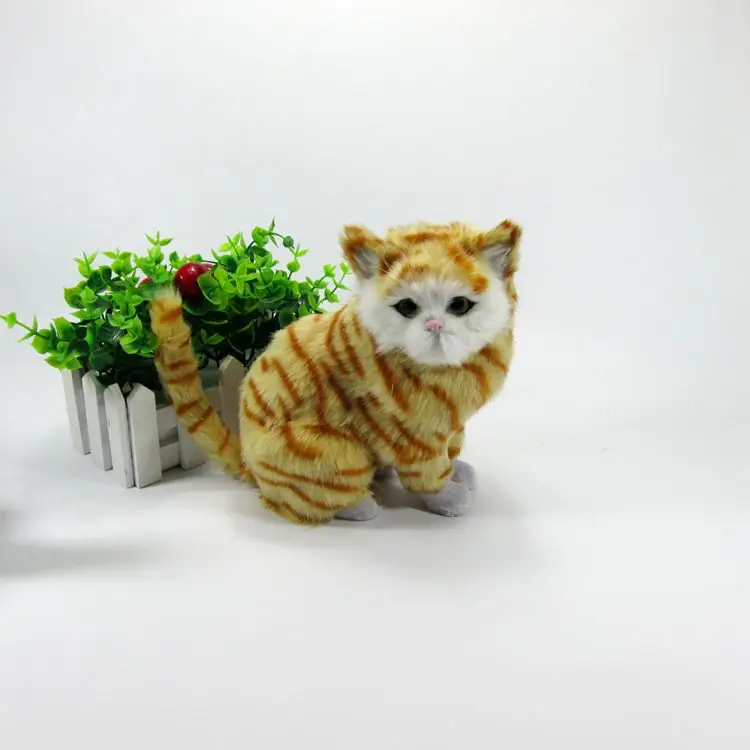 Simulation yellow cat polyethylene&furs cat model funny gift about 18cmx13cmx11cm
Simulation yellow cat polyethylene&furs cat model funny gift about 18cmx13cmx11cm