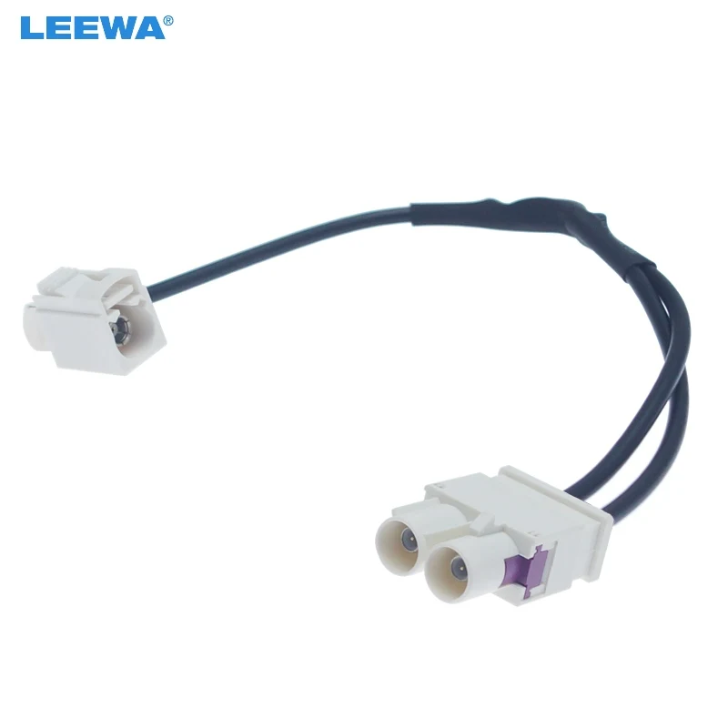 FEELDO 1PC Car 1-Way Female To 2-Way Male FAKRA2-B Radio Antenna Terminals With Amplifier For Volkswagen/Skoda/Audi Head Unit
FEELDO 1PC Car 1-Way Female To 2-Way Male FAKRA2-B Radio Antenna Terminals With Amplifier For Volkswagen/Skoda/Audi Head Unit
