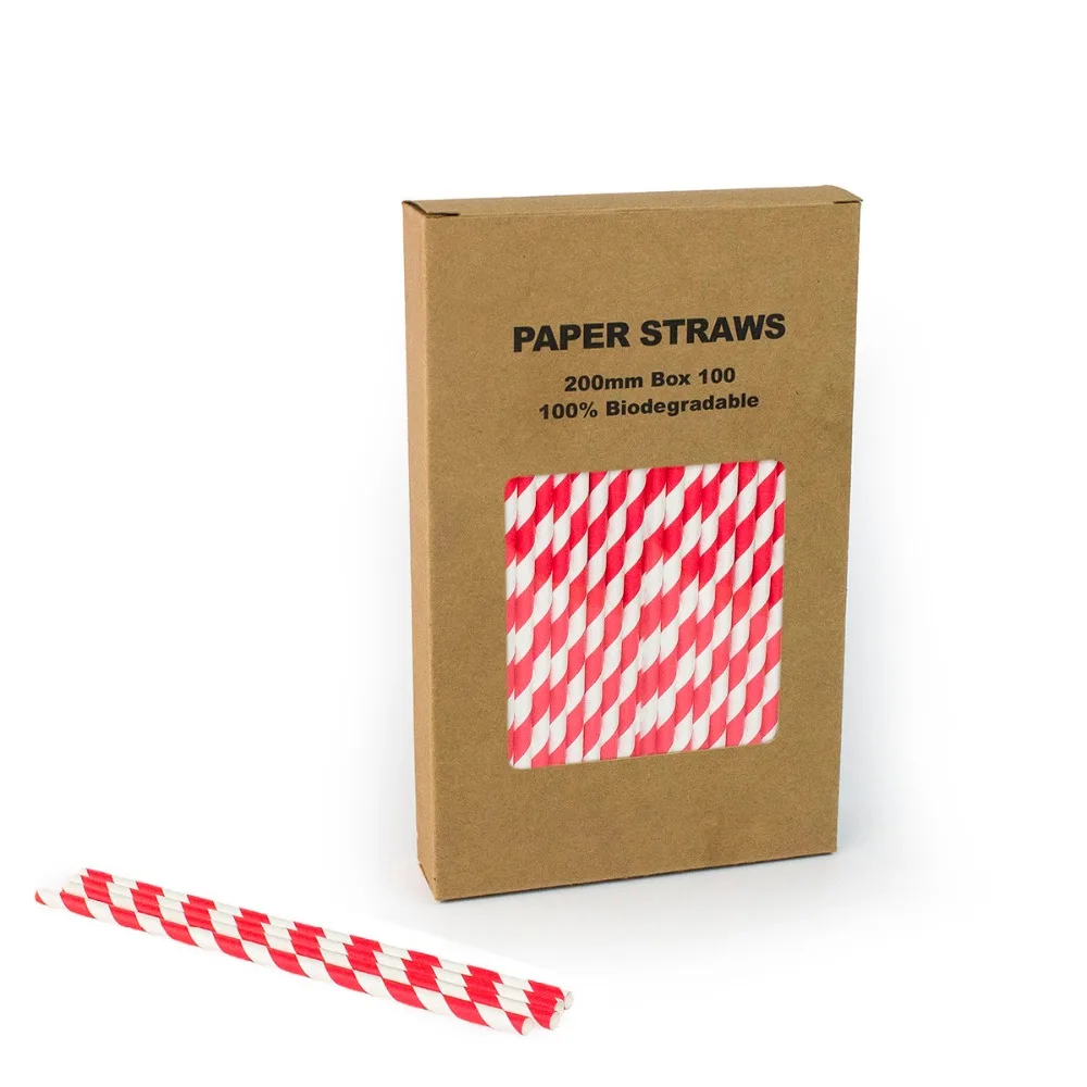 Free Shipping 100% Biodegradable Paper Straws Drinking Paper Straws Red and White Striped Paper Straws 104 Box(100pcs)
Free Shipping 100% Biodegradable Paper Straws Drinking Paper Straws Red and White Striped Paper Straws 104 Box(100pcs)