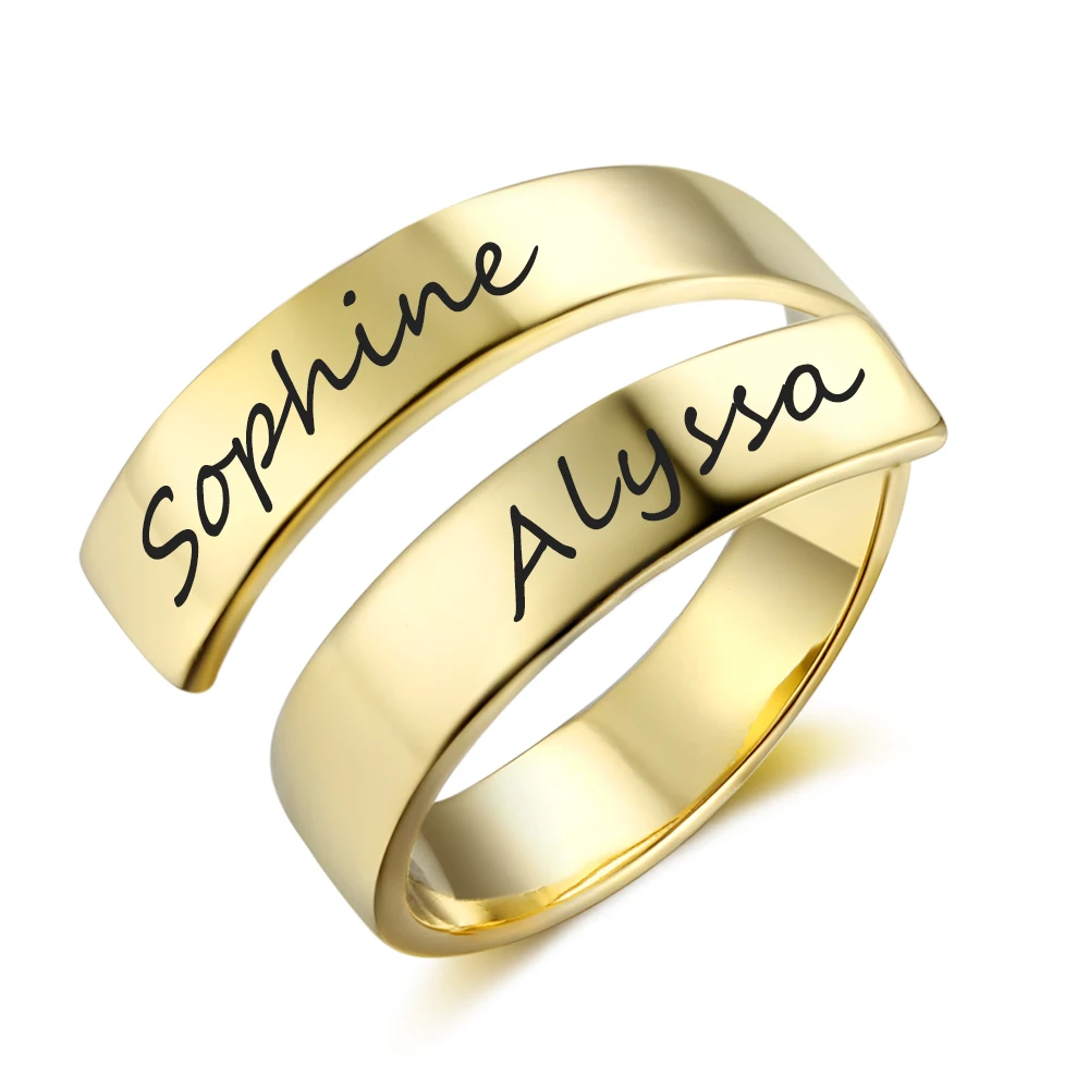 Personalized Gold Color Rings For Women Copper Adjustable Name Engraved Rings For Party Birthday Gifts
Personalized Gold Color Rings For Women Copper Adjustable Name Engraved Rings For Party Birthday Gifts