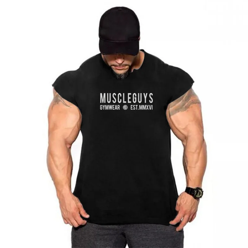 Body Building Clothing Fitness Men Tank Top Summer Brand Tanktop Men Sleeveless Shirt Men Work out shirt
Body Building Clothing Fitness Men Tank Top Summer Brand Tanktop Men Sleeveless Shirt Men Work out shirt