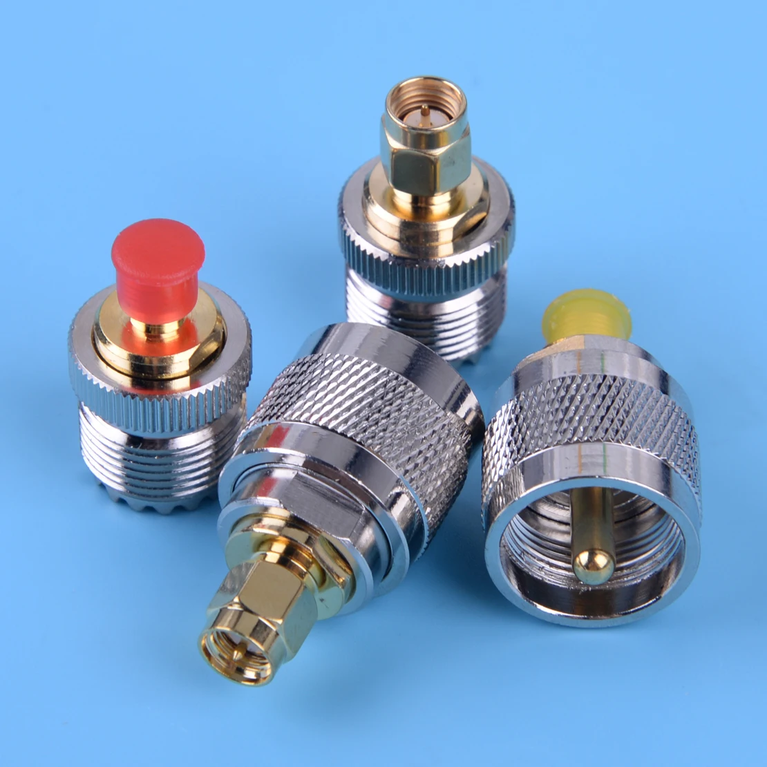 LETAOSK 4pcs Adapter Kit PL259 SO239 to SMA Male Female RF Connector Coax Coaxial Test Converter Tool
LETAOSK 4pcs Adapter Kit PL259 SO239 to SMA Male Female RF Connector Coax Coaxial Test Converter Tool