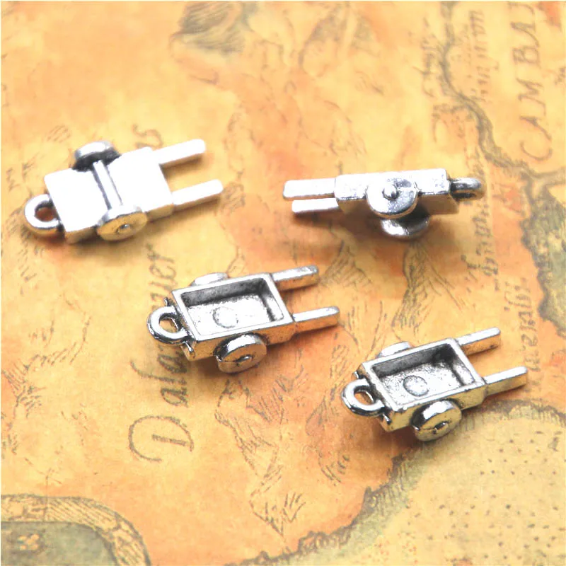 10pcs/lot Handcart charm Antique Tibetan silver Handcart Charms Pendant 12x22x6mm
10pcs/lot Handcart charm Antique Tibetan silver Handcart Charms Pendant 12x22x6mm