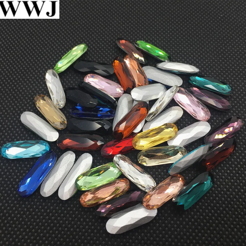 ALL colors All sizes 5x15mm 7x21mm Crystal Rhinestone Glass Long Classical Oval Pointback Stone For Clothing Decoration
ALL colors All sizes 5x15mm 7x21mm Crystal Rhinestone Glass Long Classical Oval Pointback Stone For Clothing Decoration