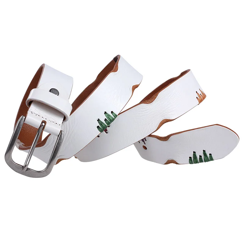 2017 White Belts For Women Mens Luxury Designer Strap 100% Full Grain Cowhide High Quality Genuine Leather Belt For Cowboy 10PCS
2017 White Belts For Women Mens Luxury Designer Strap 100% Full Grain Cowhide High Quality Genuine Leather Belt For Cowboy 10PCS