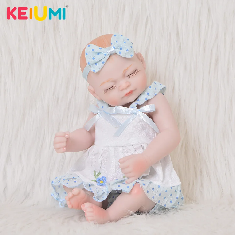 Lovely 11 Inch Mini Doll Reborn Babies Full Silicone Vinyl Body Newborn Dolls Realistic Boy Baby Toys Children Birthday Gifts
Lovely 11 Inch Mini Doll Reborn Babies Full Silicone Vinyl Body Newborn Dolls Realistic Boy Baby Toys Children Birthday Gifts