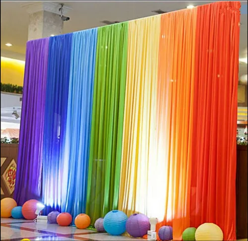 Rainbow color Fabric BACKDROP Wedding Party Photobooth Curtain Decorations Backdrop Party new
Rainbow color Fabric BACKDROP Wedding Party Photobooth Curtain Decorations Backdrop Party new