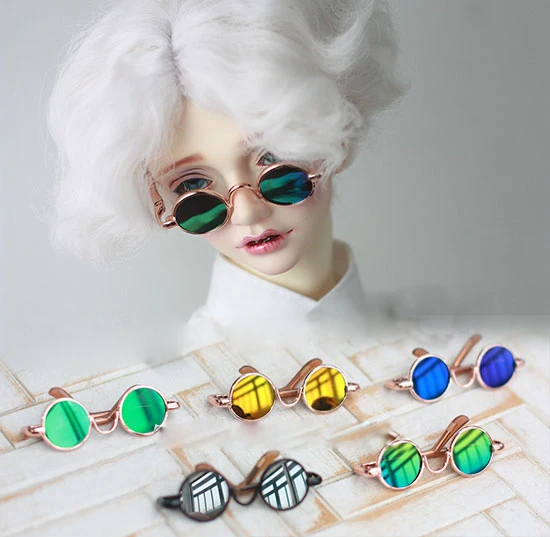 D01-P549 children handmade toy 1/3 1/4 1/6 Doll clothes BJD/SD doll props Accessories Round frame glasses 1pcs
D01-P549 children handmade toy 1/3 1/4 1/6 Doll clothes BJD/SD doll props Accessories Round frame glasses 1pcs