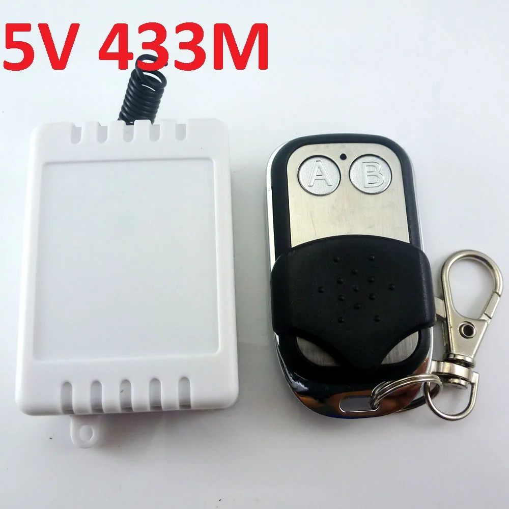 5V Delay Remote Control Relay Smart Home Kit 433M Multifunction ON/OFF Switch Module
5V Delay Remote Control Relay Smart Home Kit 433M Multifunction ON/OFF Switch Module