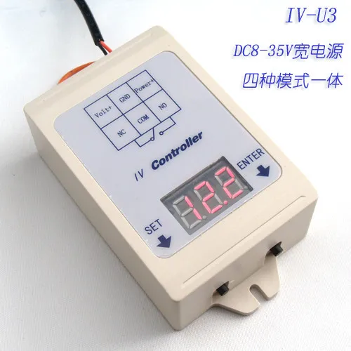 IV-U3 DC voltage detection control delay relay / over-voltage switching relays / 12V / 24V 
IV-U3 DC voltage detection control delay relay / over-voltage switching relays / 12V / 24V