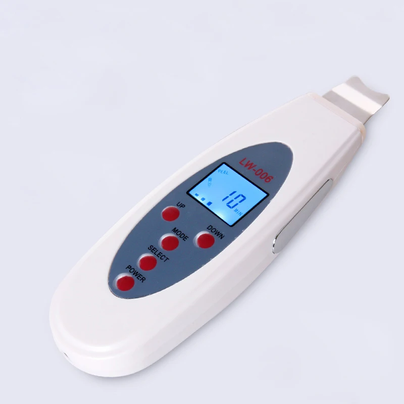 Portable Ultrasonic Skin Scrubber Facial Cleaner LCD Digital Acne Removal Skin Cleaning Ultrasound Pore Peeling Face Care Tool
Portable Ultrasonic Skin Scrubber Facial Cleaner LCD Digital Acne Removal Skin Cleaning Ultrasound Pore Peeling Face Care Tool