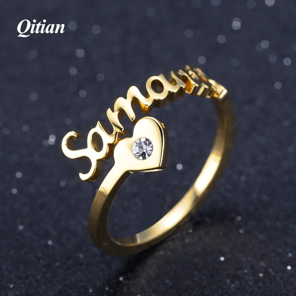 Personalized Name Rings Gold Color Heart Sprial Ring For Women High Quality Stainless Steel Men Jewelry Not Fade For Women
Personalized Name Rings Gold Color Heart Sprial Ring For Women High Quality Stainless Steel Men Jewelry Not Fade For Women