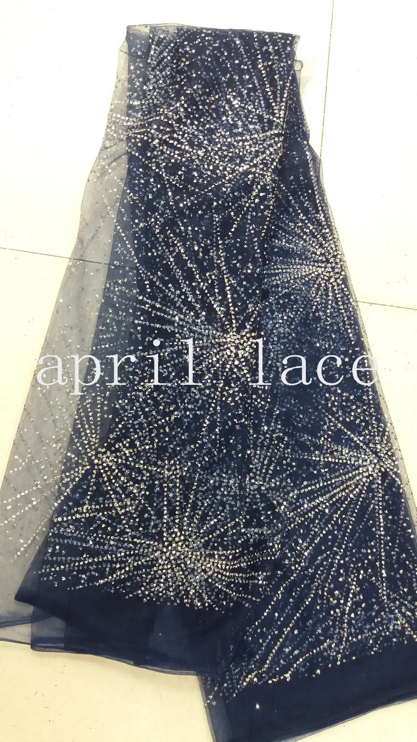 5yards HL004 navy blue silver glued sparkle glitter mesh net tulle lace fabric for india african sawing /evening dress
5yards HL004 navy blue silver glued sparkle glitter mesh net tulle lace fabric for india african sawing /evening dress