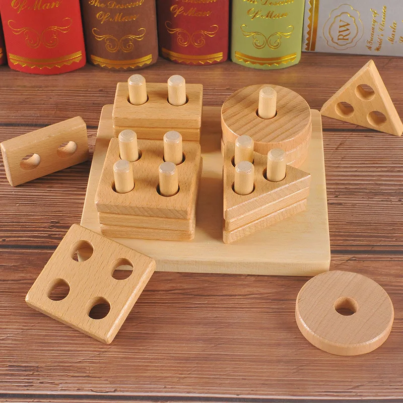 Wooden Geometry Shape Matching Puzzles Toy For Kids Montessori Nesting Stacking Toys For Baby Educational Toys For Children
Wooden Geometry Shape Matching Puzzles Toy For Kids Montessori Nesting Stacking Toys For Baby Educational Toys For Children