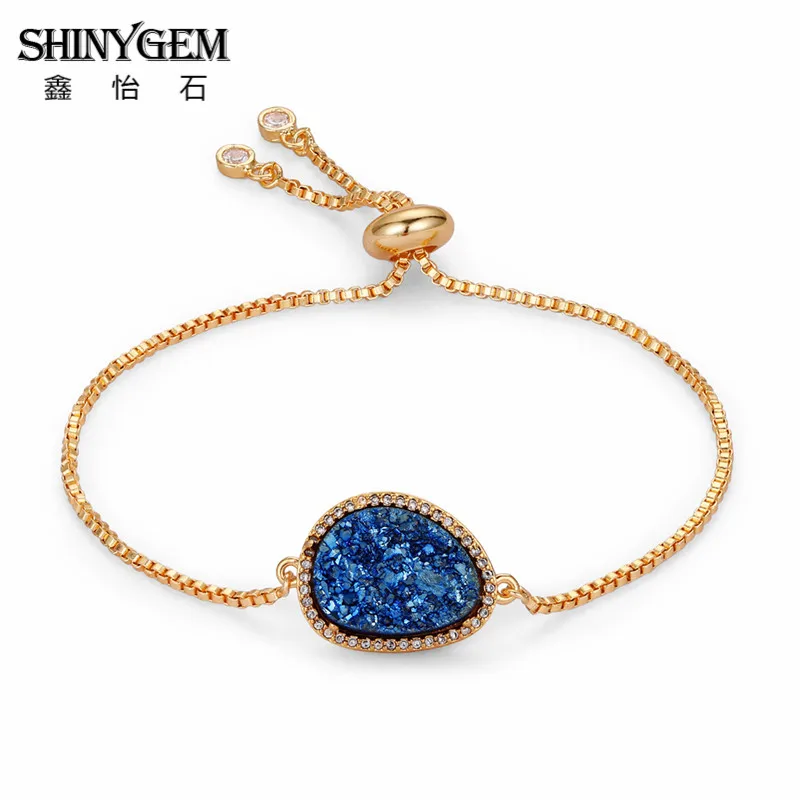 new fashion women dress stone druzy agates charm natural bracelets statement jewelry party gift
new fashion women dress stone druzy agates charm natural bracelets statement jewelry party gift