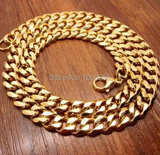 13.5mm 24'' Fashion Curb Link Chain Necklace Stainless Steel For Men's Jewelry High Quality
13.5mm 24'' Fashion Curb Link Chain Necklace Stainless Steel For Men's Jewelry High Quality