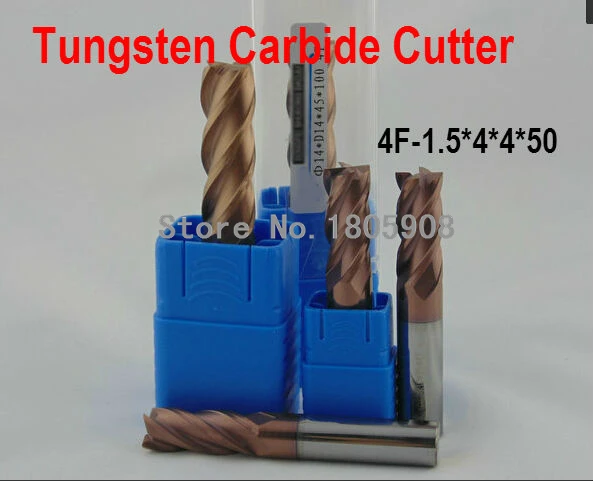 coating carbide cutter 5PCS 4F-1.5*4*4*50MM alloy milling cutter, CNC machine, milling machine, CNC milling tools, Nc tool
coating carbide cutter 5PCS 4F-1.5*4*4*50MM alloy milling cutter, CNC machine, milling machine, CNC milling tools, Nc tool