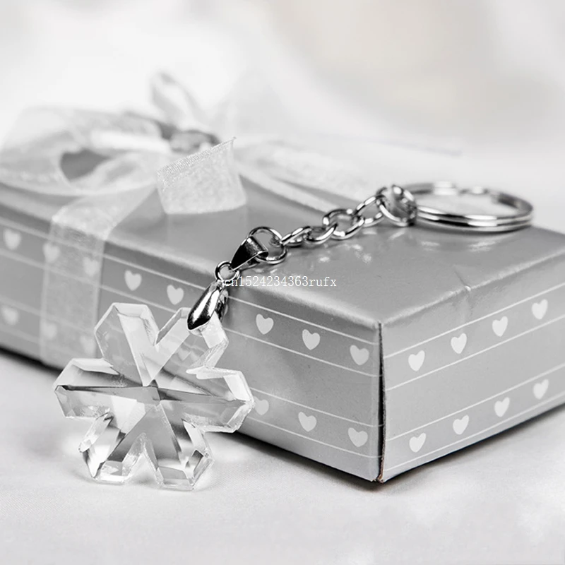 50Ppcs Crystal Maple Leaf Snowflake Five-pointed Star Keychain Promotional Keychain Pendant European Wedding Celebration Gift
50Ppcs Crystal Maple Leaf Snowflake Five-pointed Star Keychain Promotional Keychain Pendant European Wedding Celebration Gift