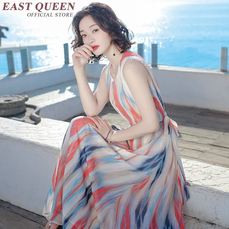Chic boho style women dress summer 2018 round neck long summer sundresses ankle length beach sundresses NN0532 CQ
Chic boho style women dress summer 2018 round neck long summer sundresses ankle length beach sundresses NN0532 CQ