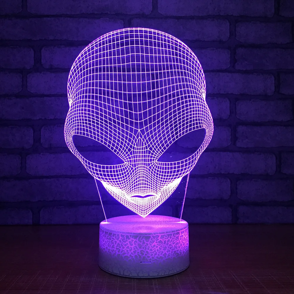 Aliens Colorful 3d Small Night Lights Creative Touch Led Decorative Lights Christmas decorations gift for baby room lights
Aliens Colorful 3d Small Night Lights Creative Touch Led Decorative Lights Christmas decorations gift for baby room lights